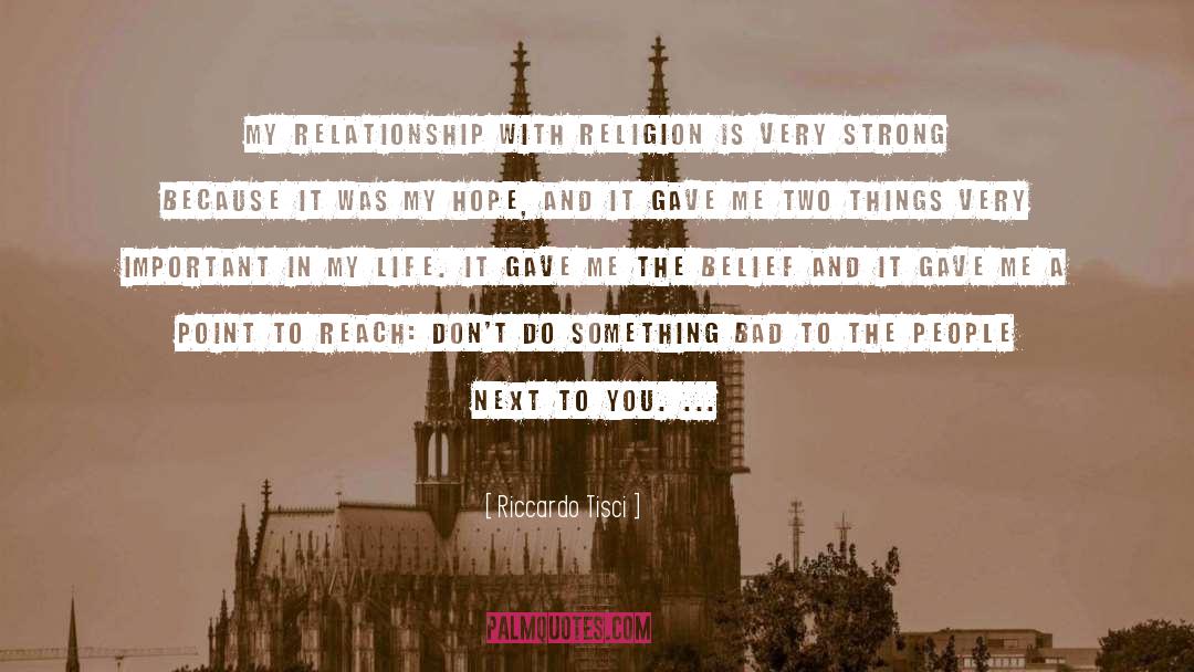 Riccardo Tisci Quotes: My relationship with religion is