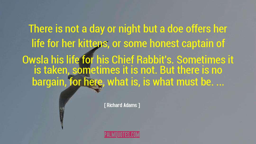 Richard Adams Quotes: There is not a day