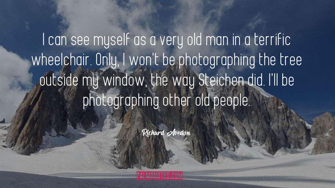 Richard Avedon Quotes: I can see myself as