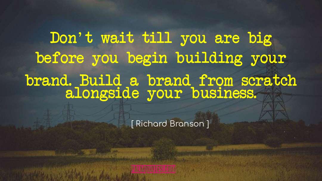 Richard Branson Quotes: Don't wait till you are
