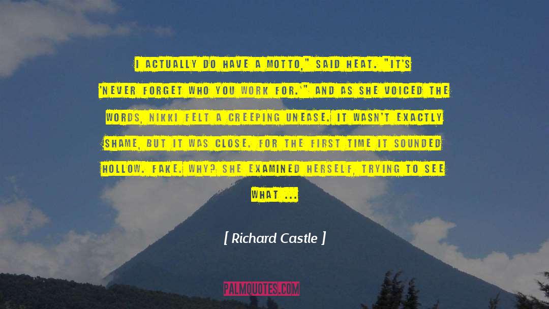 Richard Castle Quotes: I actually do have a