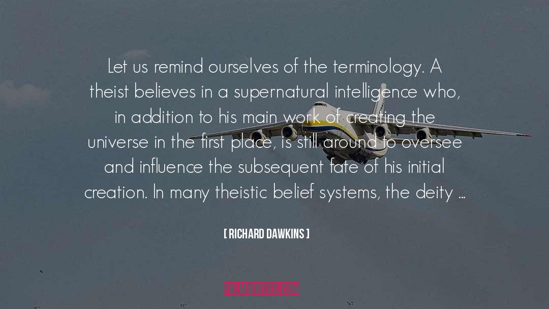 Richard Dawkins Quotes: Let us remind ourselves of