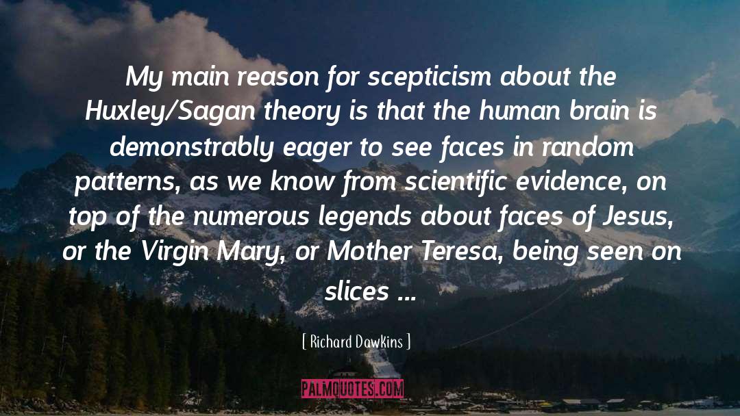 Richard Dawkins Quotes: My main reason for scepticism
