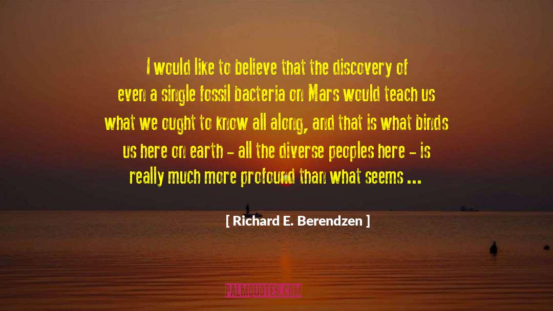 Richard E. Berendzen Quotes: I would like to believe
