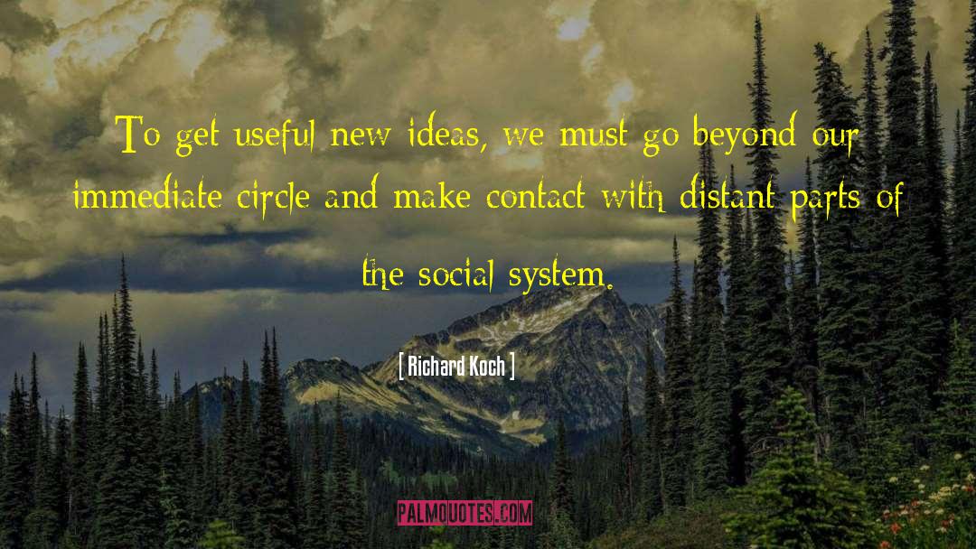 Richard Koch Quotes: To get useful new ideas,