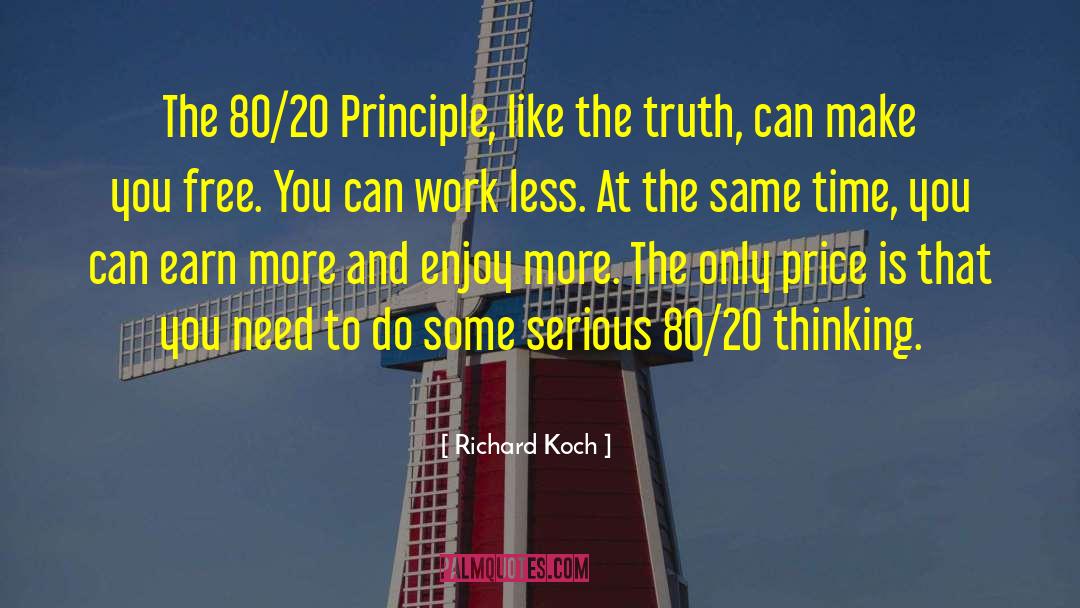 Richard Koch Quotes: The 80/20 Principle, like the