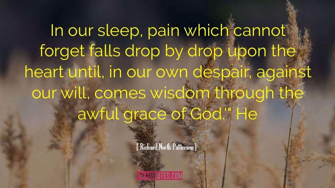 Richard North Patterson Quotes: In our sleep, pain which