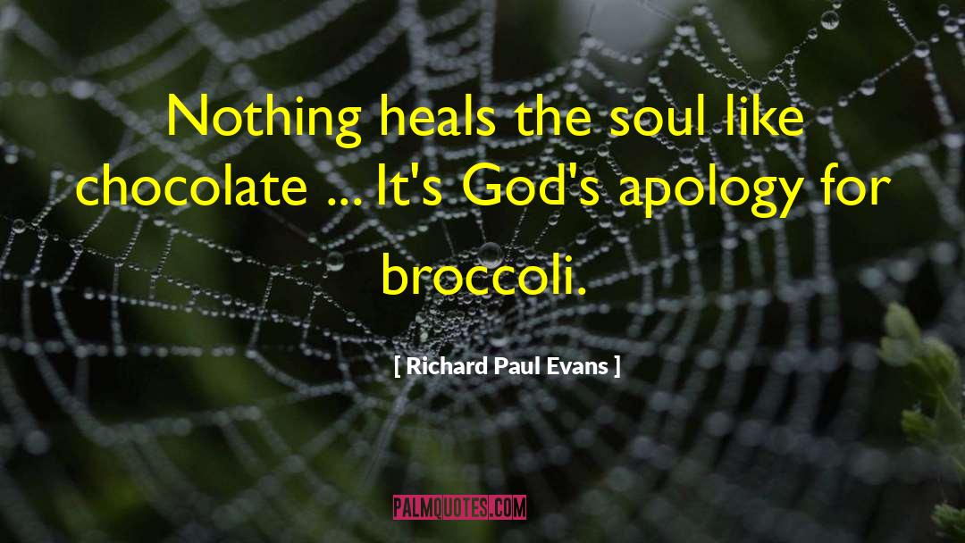 Richard Paul Evans Quotes: Nothing heals the soul like