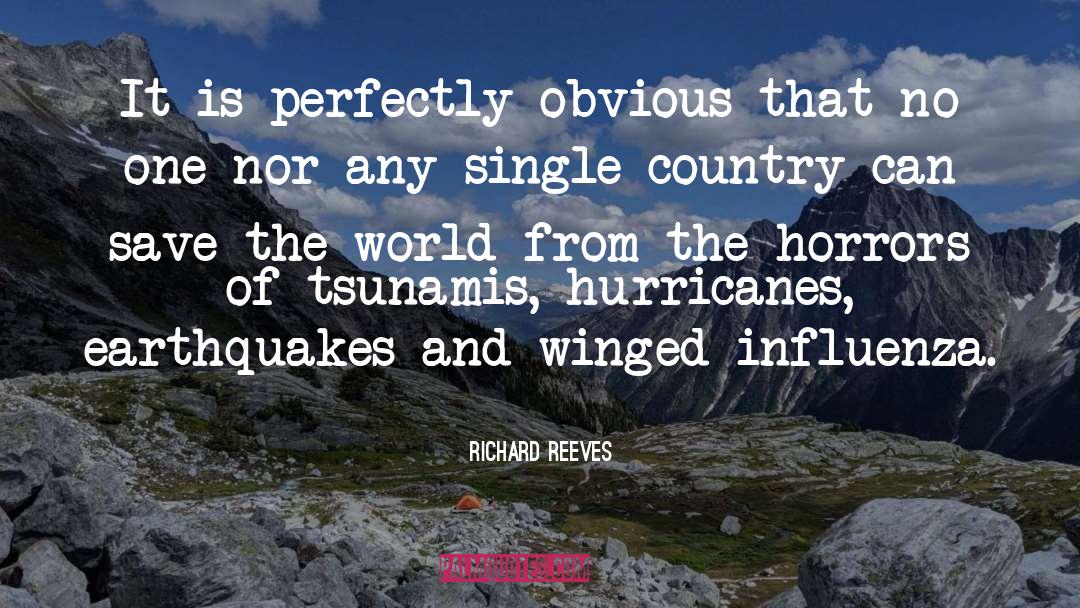 Richard Reeves Quotes: It is perfectly obvious that