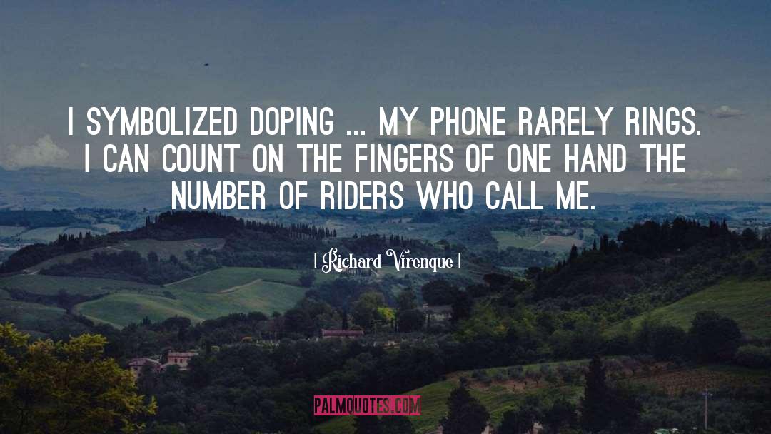 Richard Virenque Quotes: I symbolized doping ... My
