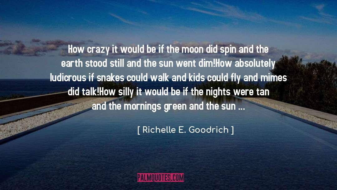 Richelle E. Goodrich Quotes: How crazy it would be