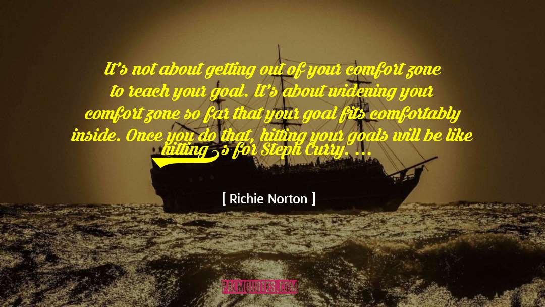 Richie Norton Quotes: It's not about getting out