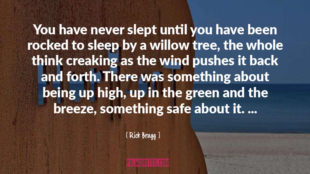 Rick Bragg Quotes: You have never slept until