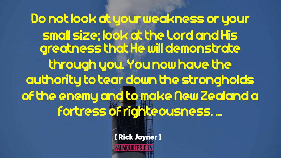 Rick Joyner Quotes: Do not look at your