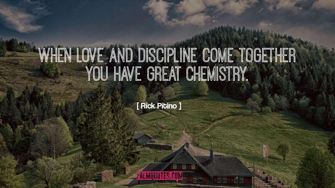 Rick Pitino Quotes: When love and discipline come