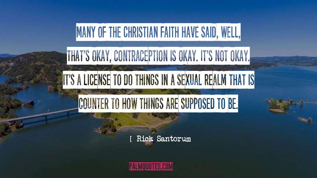 Rick Santorum Quotes: Many of the Christian faith