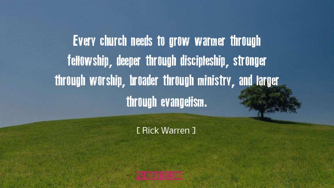 Rick Warren Quotes: Every church needs to grow