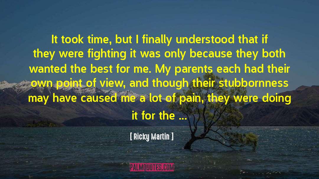 Ricky Martin Quotes: It took time, but I