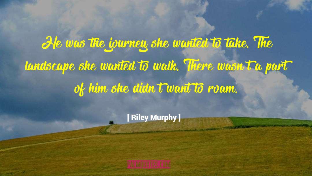 Riley Murphy Quotes: He was the journey she