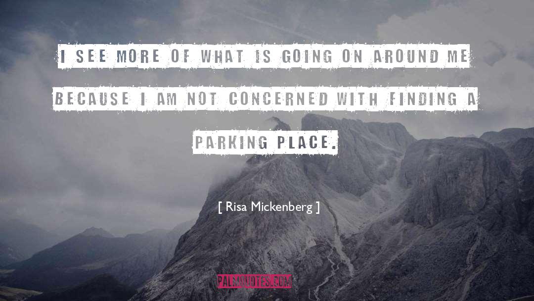 Risa Mickenberg Quotes: I see more of what