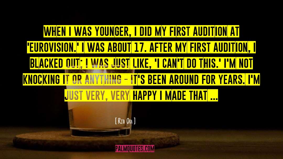 Rita Ora Quotes: When I was younger, I