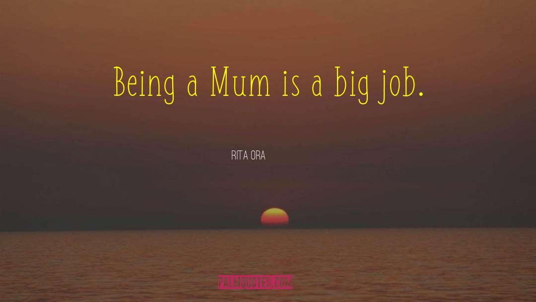 Rita Ora Quotes: Being a Mum is a