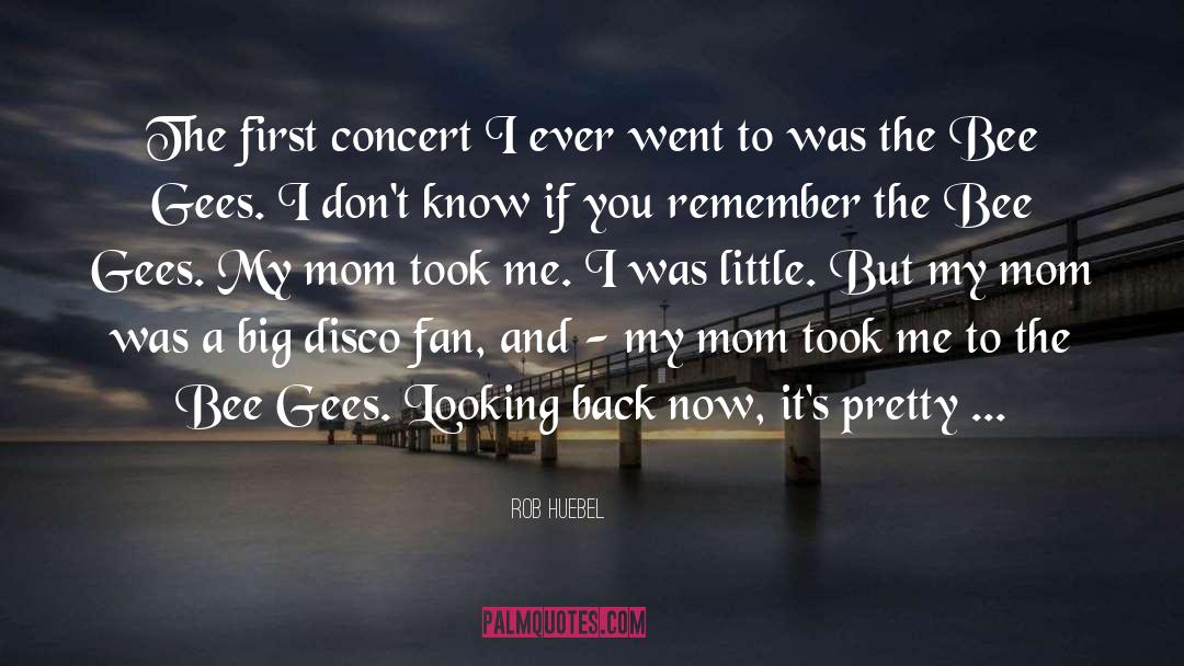 Rob Huebel Quotes: The first concert I ever