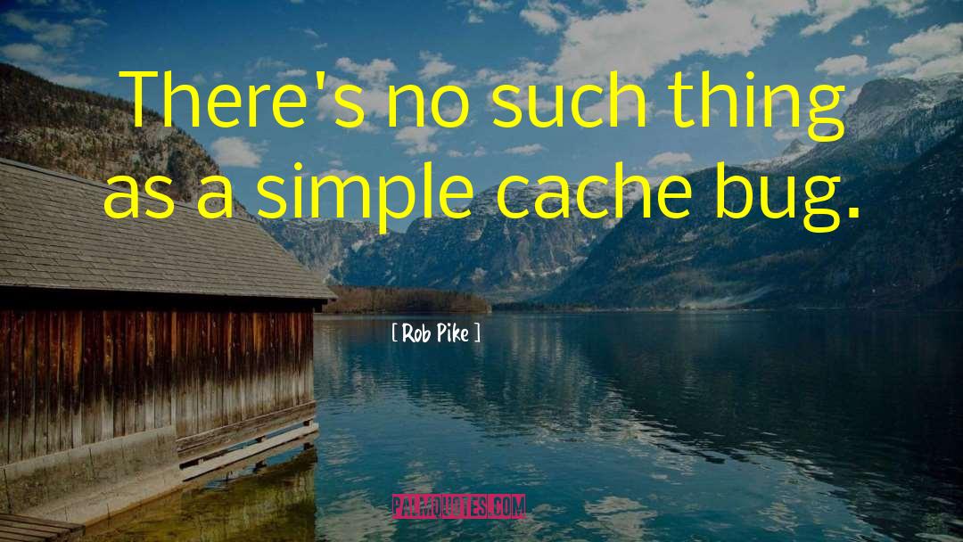 Rob Pike Quotes: There's no such thing as