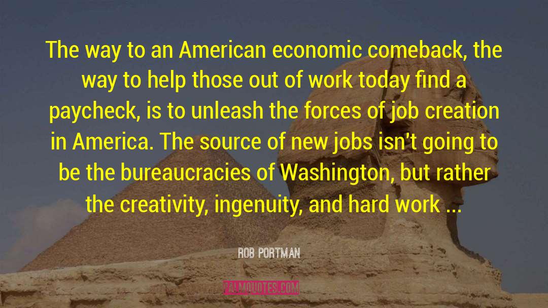 Rob Portman Quotes: The way to an American