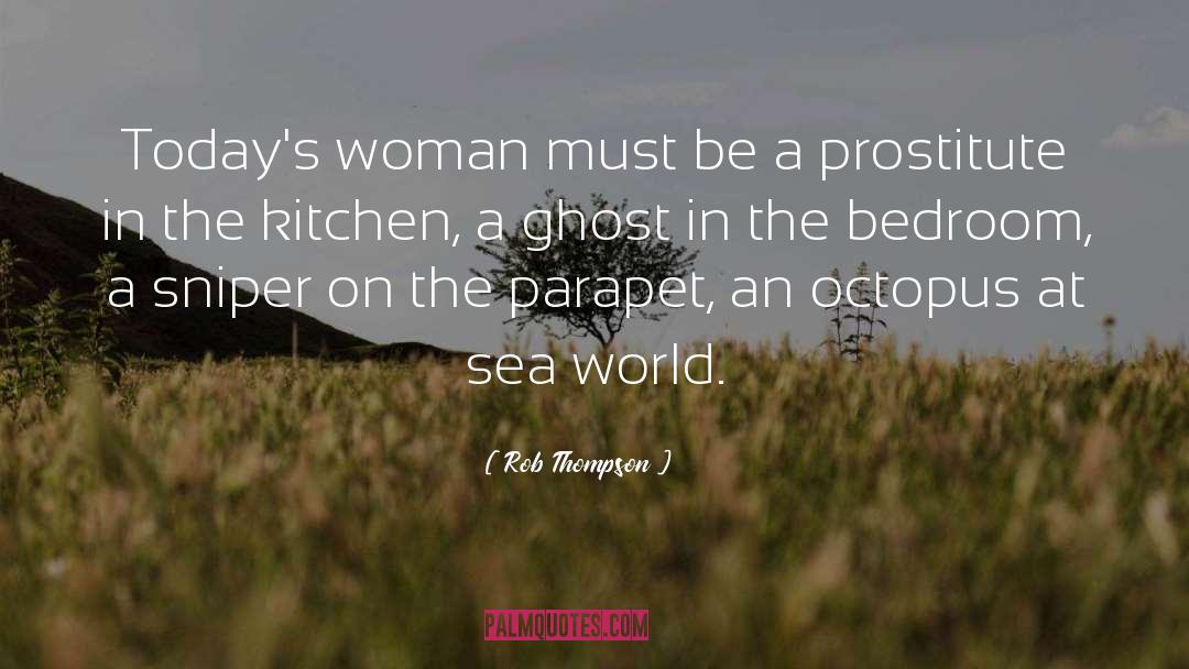 Rob Thompson Quotes: Today's woman must be a