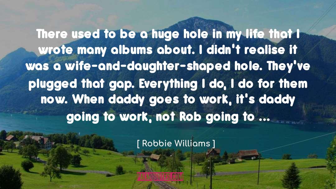 Robbie Williams Quotes: There used to be a