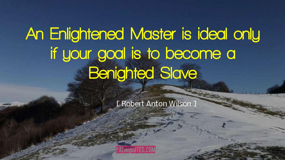 Robert Anton Wilson Quotes: An Enlightened Master is ideal