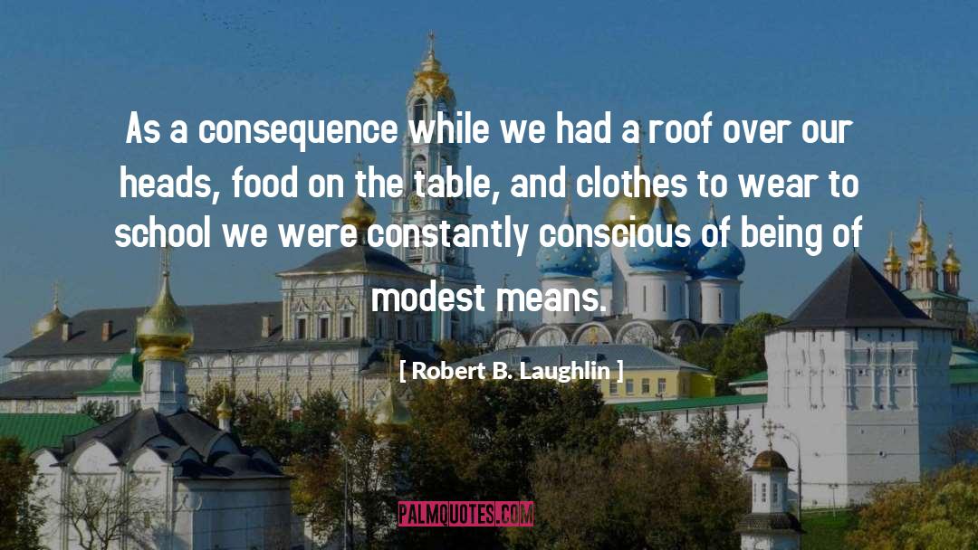 Robert B. Laughlin Quotes: As a consequence while we