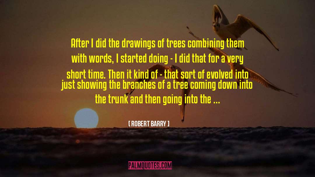 Robert Barry Quotes: After I did the drawings