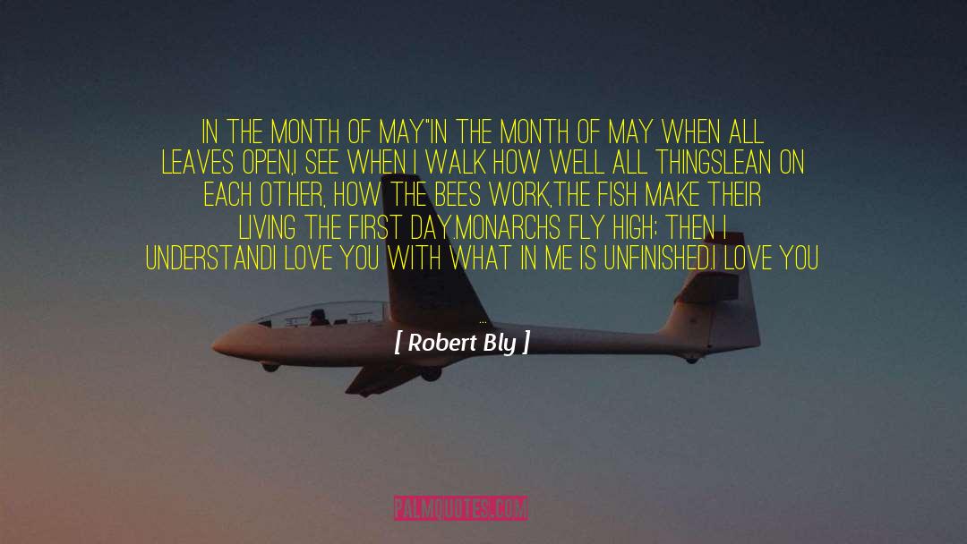 Robert Bly Quotes: In the Month of May