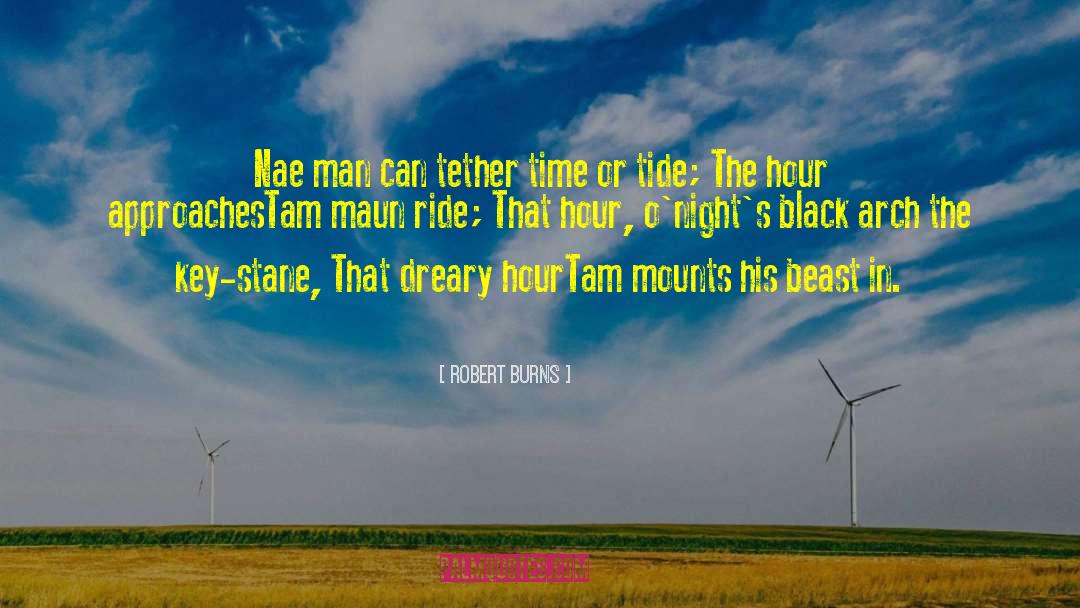 Robert Burns Quotes: Nae man can tether time