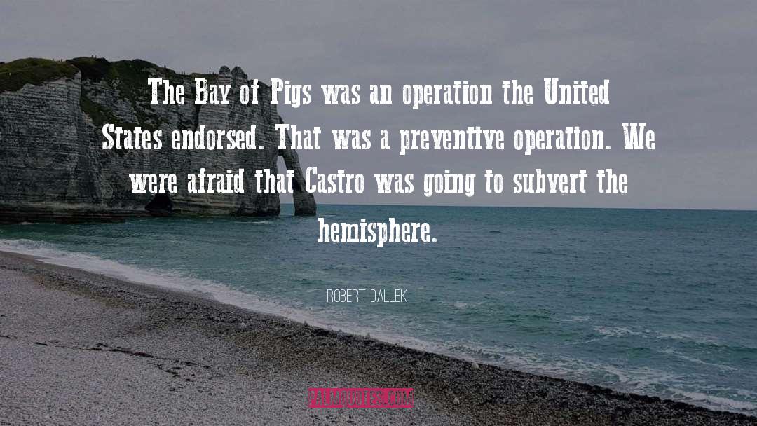 Robert Dallek Quotes: The Bay of Pigs was