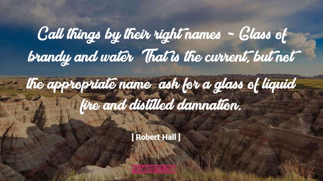 Robert Hall Quotes: Call things by their right