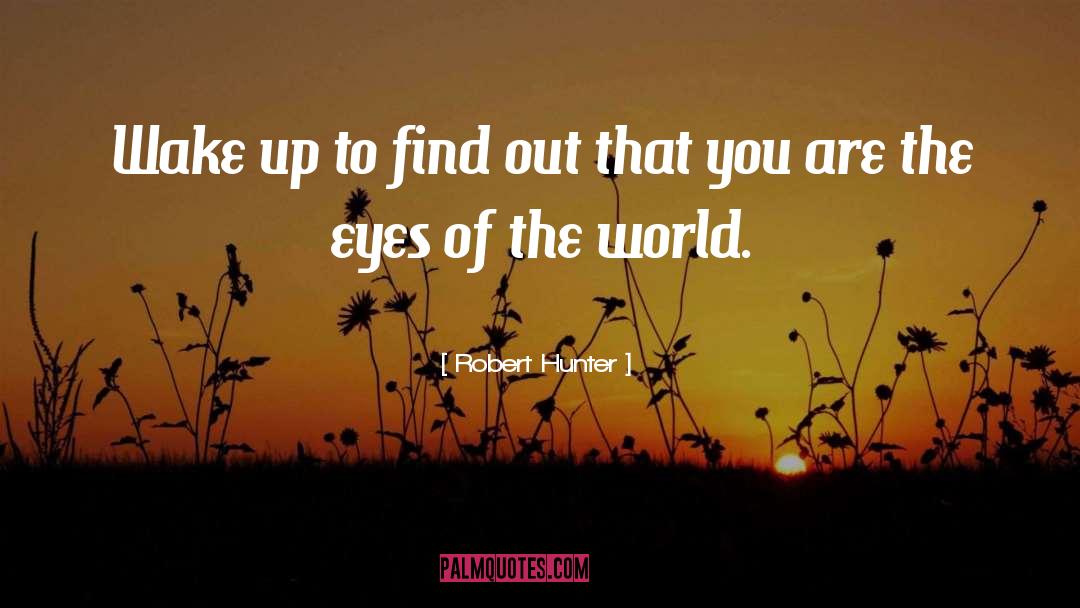 Robert Hunter Quotes: Wake up to find out