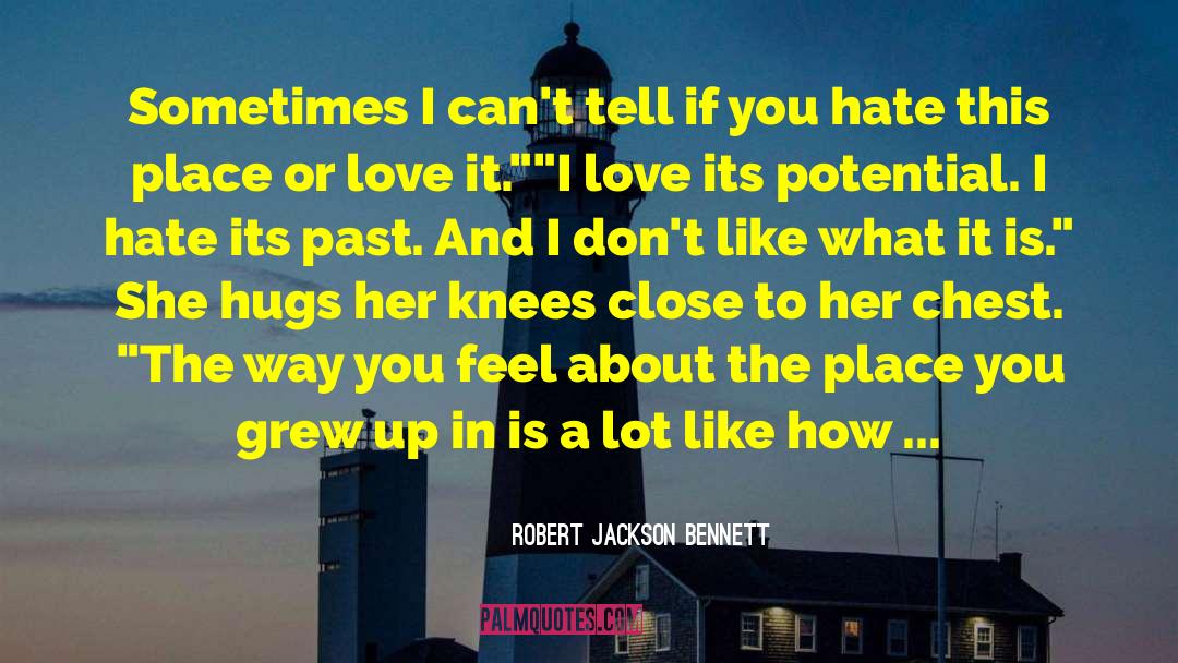 Robert Jackson Bennett Quotes: Sometimes I can't tell if