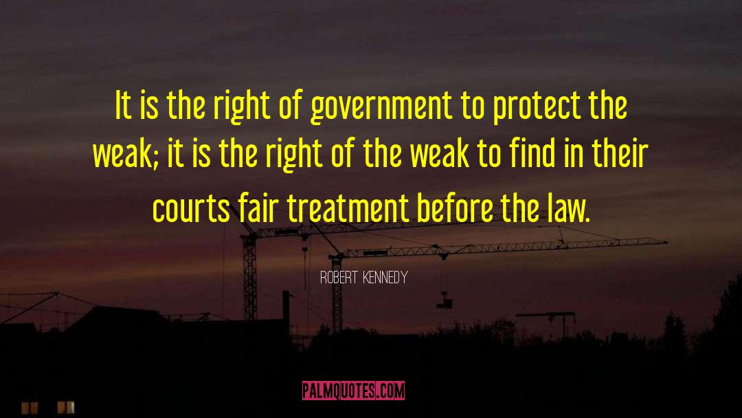 Robert Kennedy Quotes: It is the right of