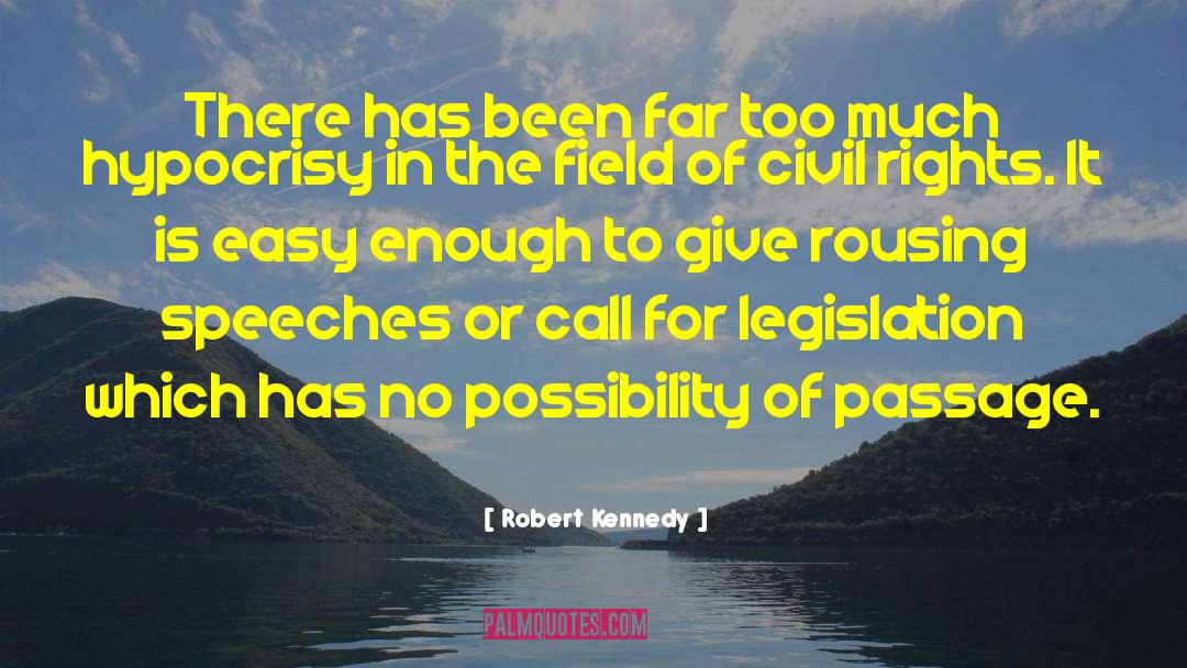 Robert Kennedy Quotes: There has been far too