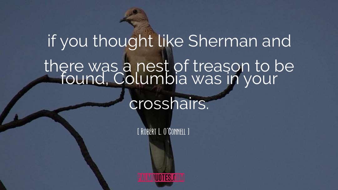 Robert L. O'Connell Quotes: if you thought like Sherman