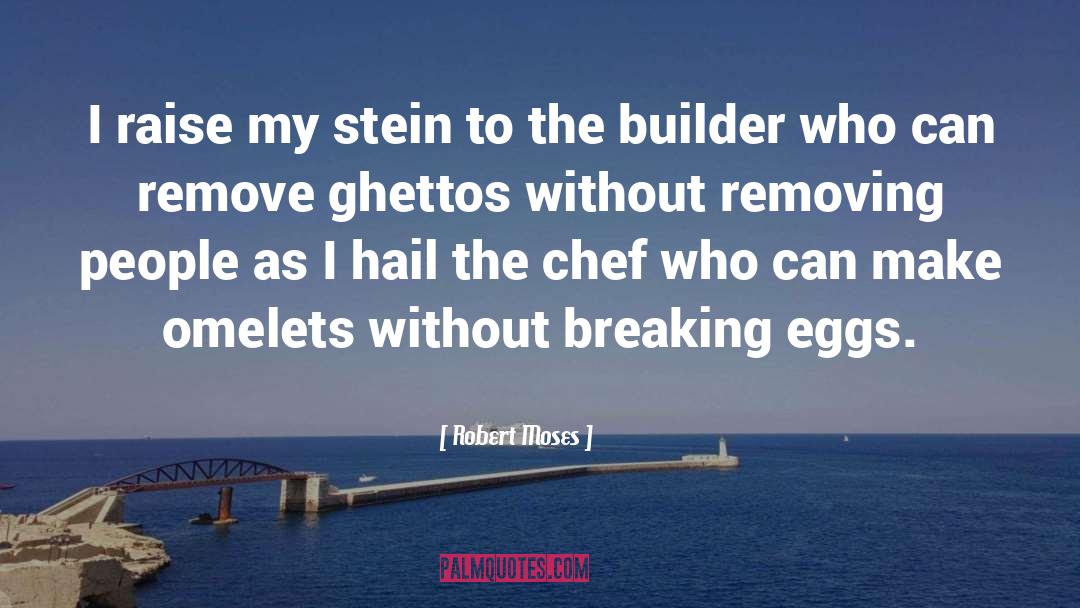 Robert Moses Quotes: I raise my stein to