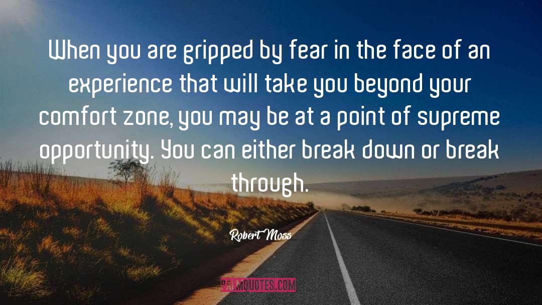 Robert Moss Quotes: When you are gripped by