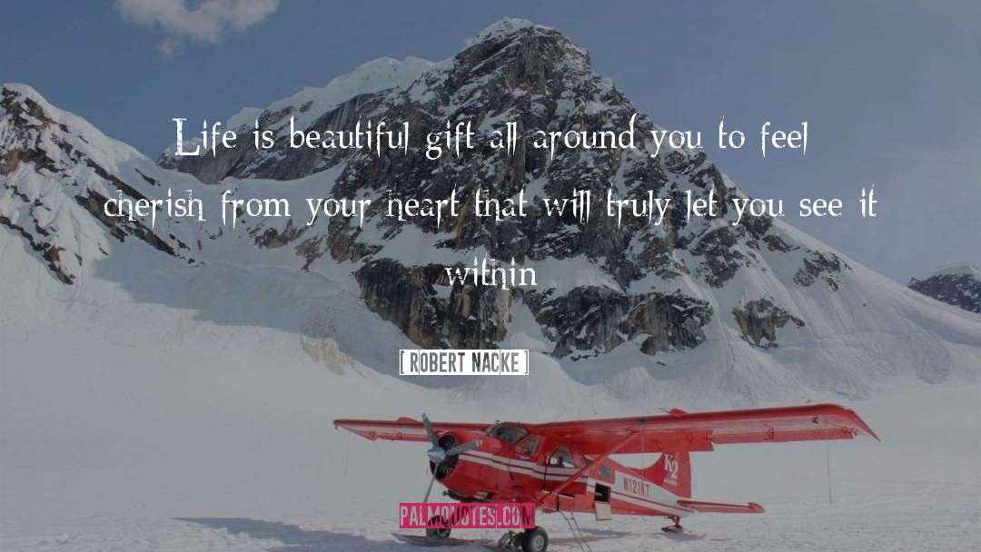 Robert Nacke Quotes: Life is beautiful gift all