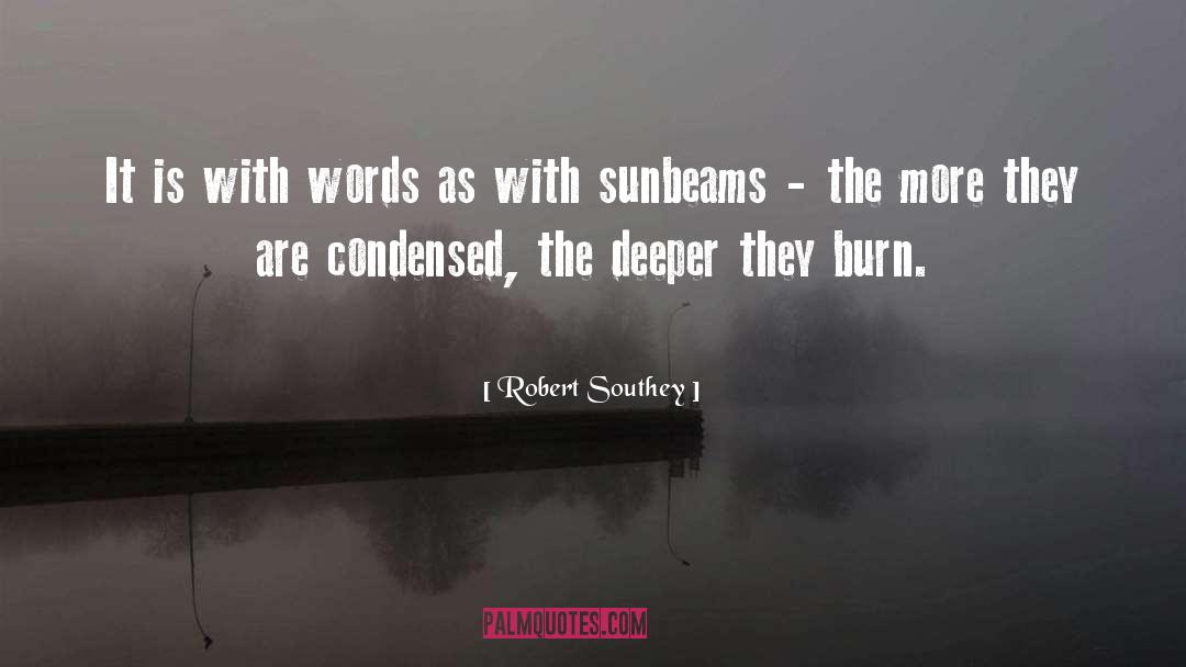 Robert Southey Quotes: It is with words as