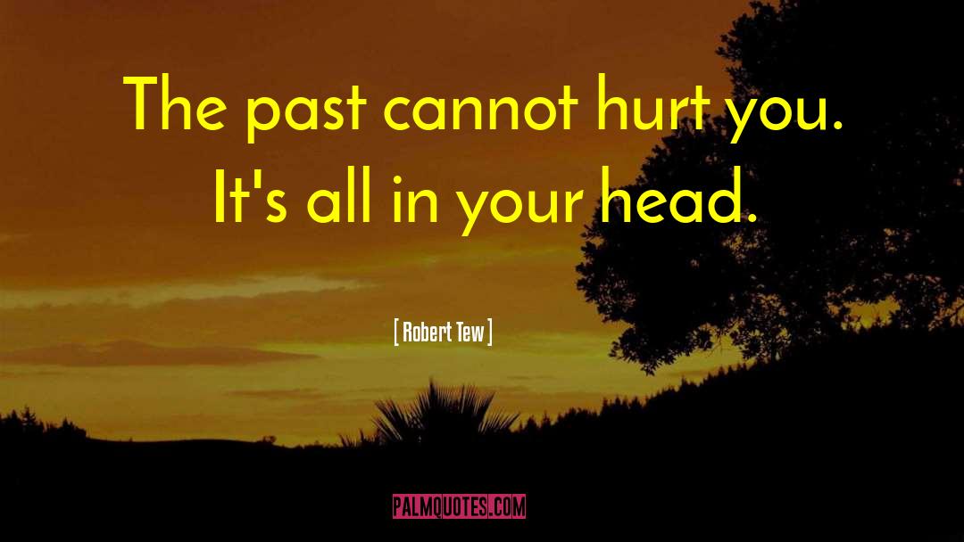 Robert Tew Quotes: The past cannot hurt you.