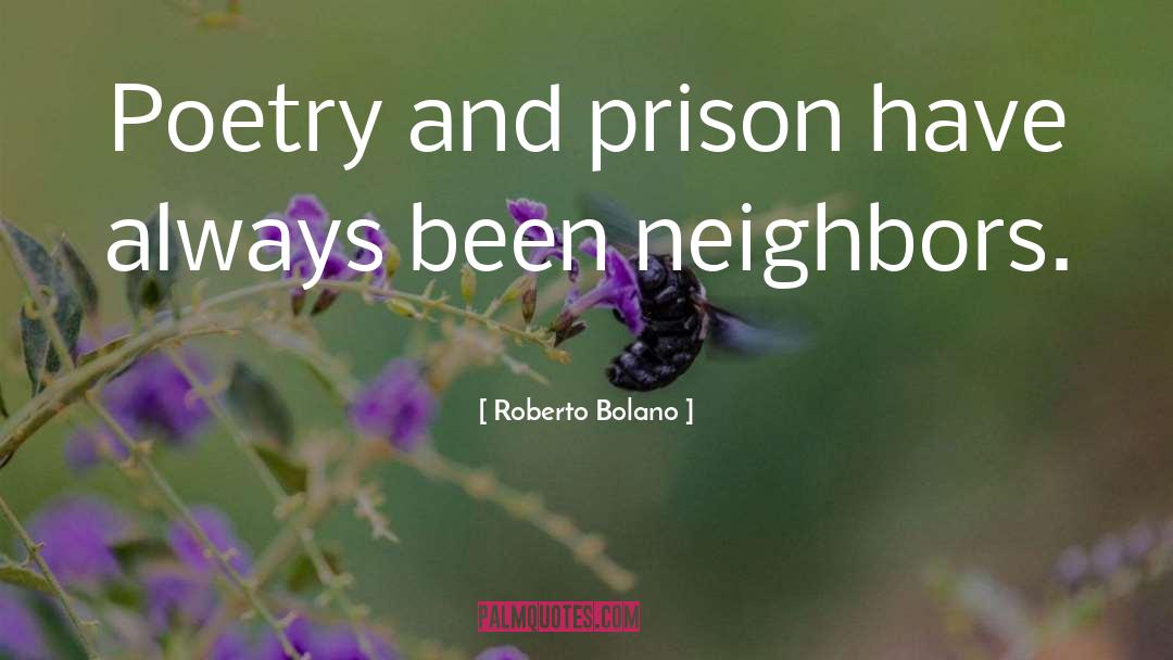 Roberto Bolano Quotes: Poetry and prison have always
