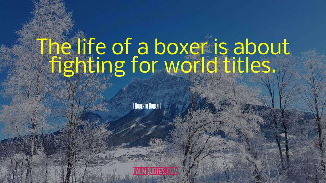 Roberto Duran Quotes: The life of a boxer